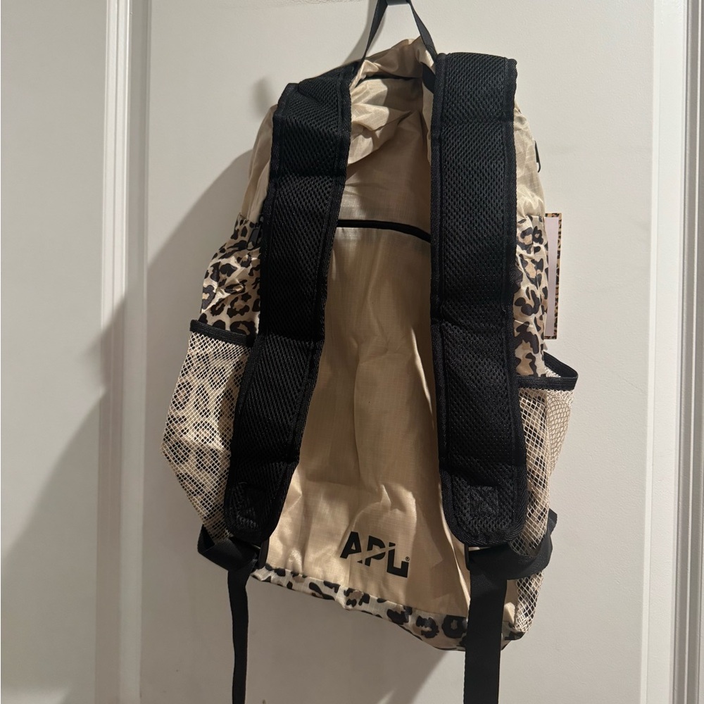 Apl Leopard Print Packable Backpack - image 3